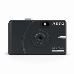 Reto Project Ultra Wide and Slim Film Camera - Charcoal mirrorless camera