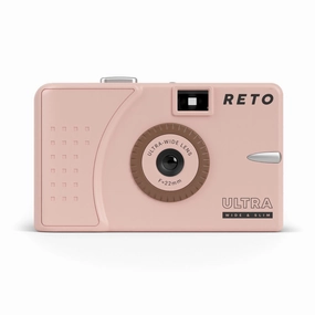 Reto Project Ultra Wide and Slim Film Camera - Pink mirrorless camera