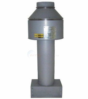 Rheem 6" D-10 Indoor Draft Hood  Compatible with 156A Residential Pool Heaters