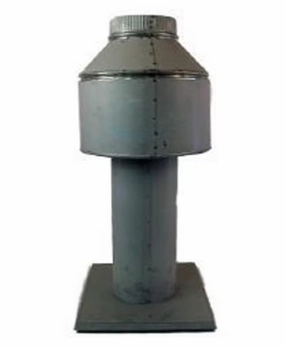 Rheem 9" Outdoor Stack Top Kit  Compatible with R406A, R407A & R408 Digital Pool Heaters