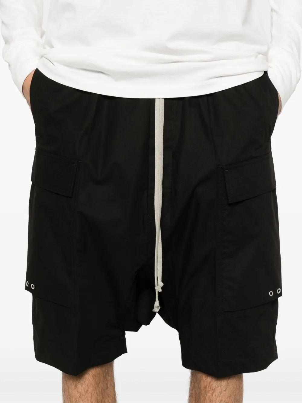 RICK OWENS - Men Cargo Pods Shorts Shoes_rick-owens