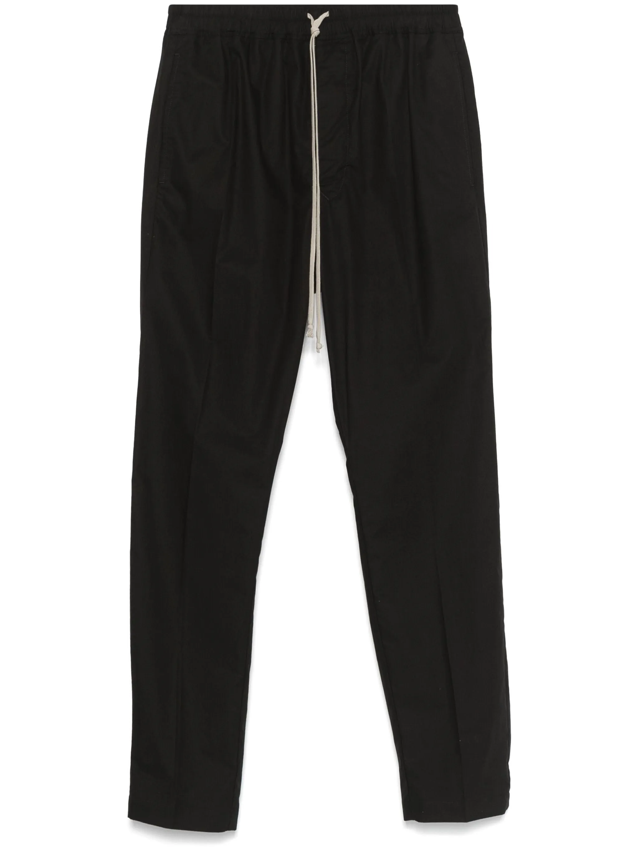 RICK OWENS - Men Cotton Drawstring Slim Long Pants Shoes_rick-owens