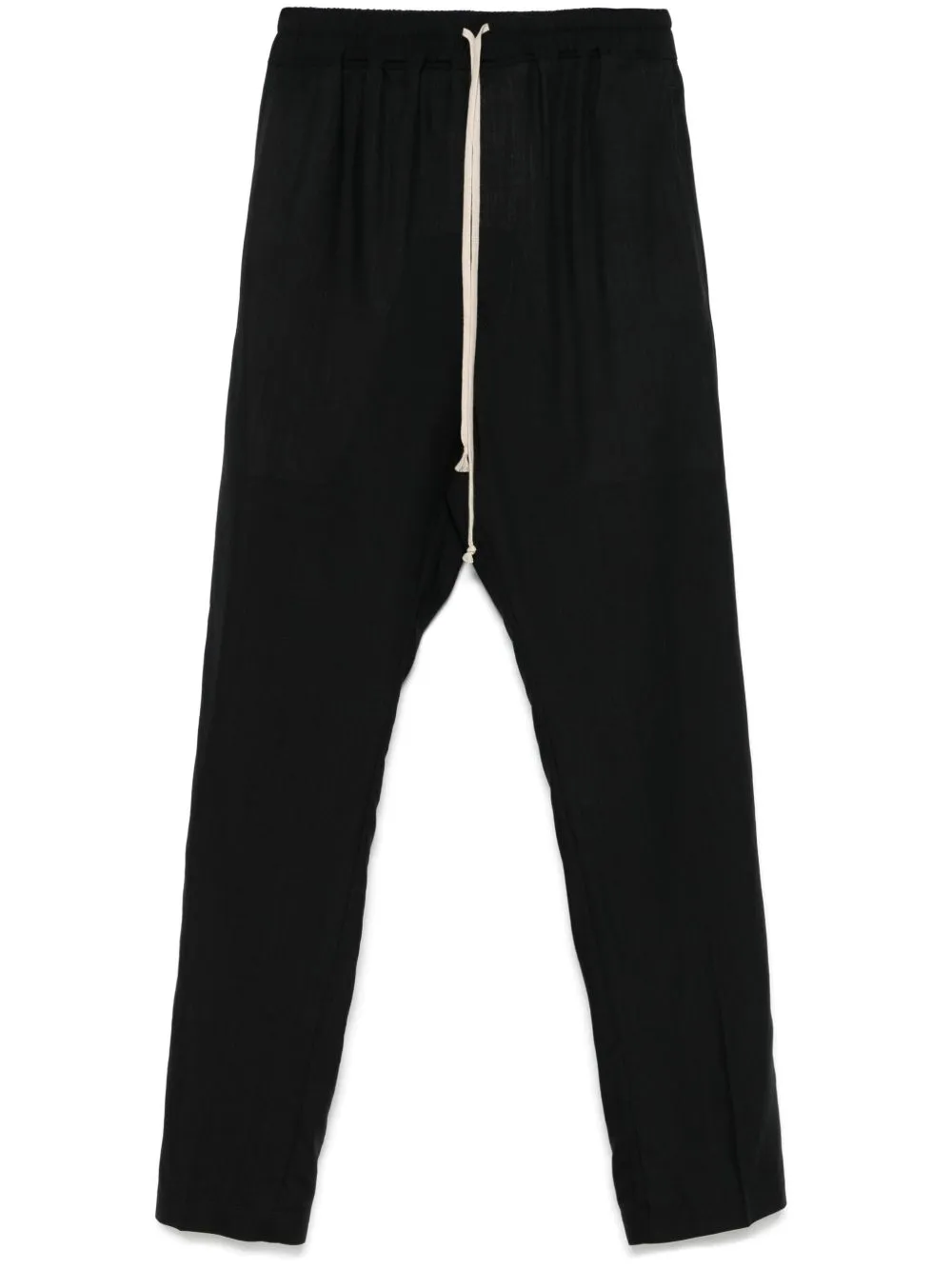 RICK OWENS - Men Drawstring Slim Long Pantaloni Shoes_rick-owens