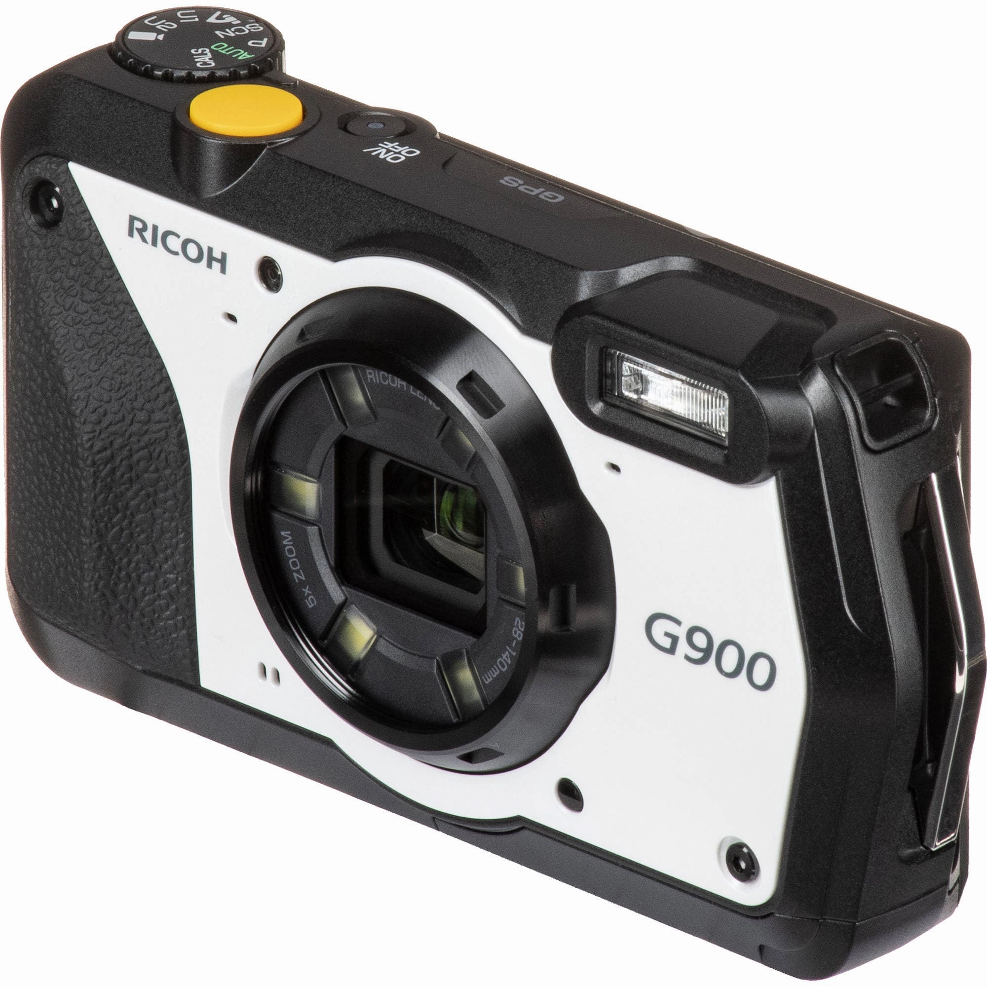 Ricoh G900 Tough Digital Camera (White)