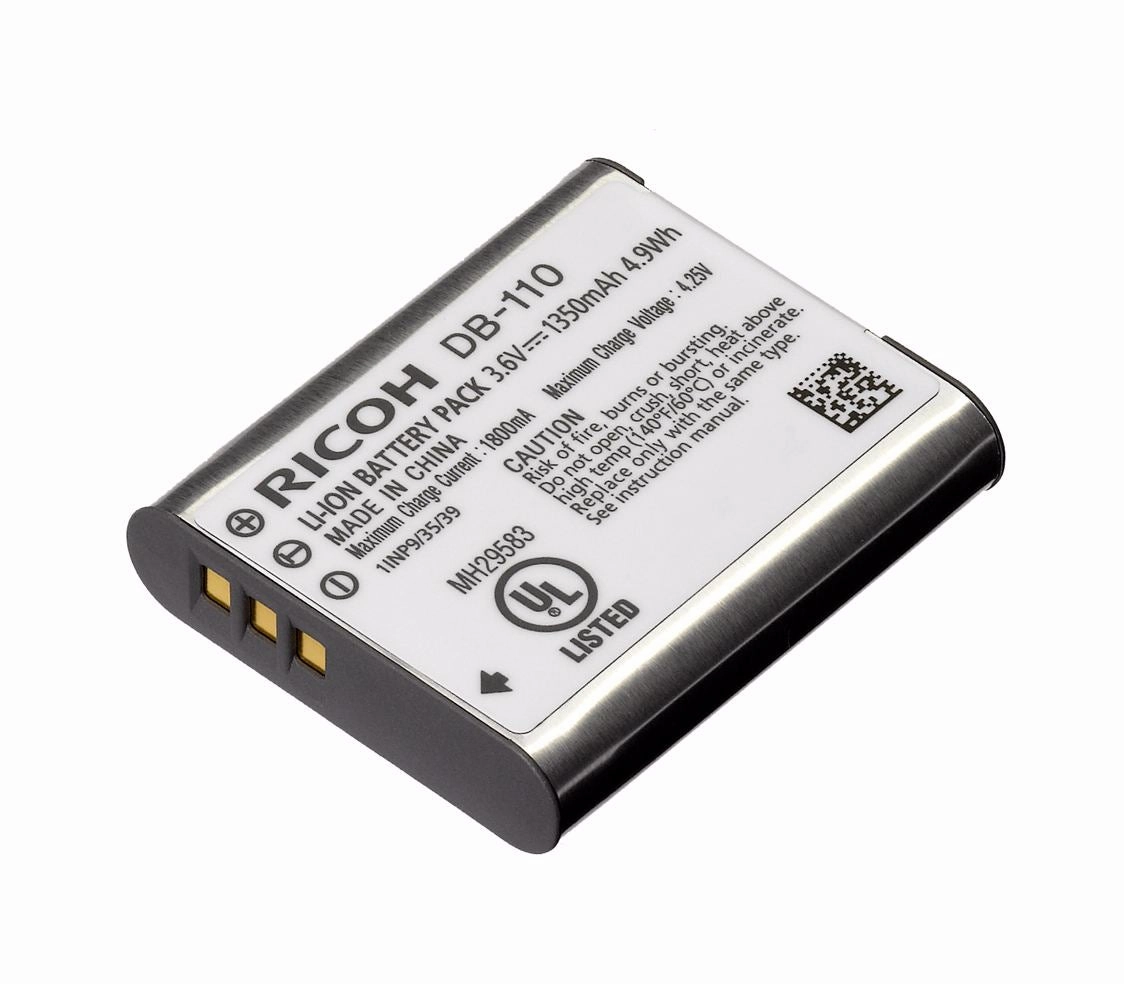 RICOH/PENTAX Ricoh Rechargeable Battery DB-110 - Ricoh GR IIIx camera