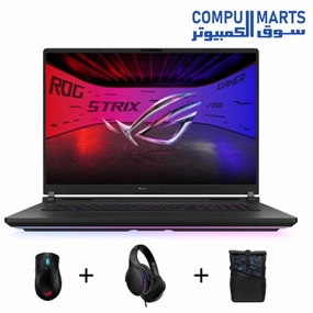 ROG Strix SCAR 18 (2025) GAMING LAPTOP, G835LW-AI642W ,Intel Core Ultra 9 Processor 275HX, NVIDIA GeForce RTX 5080 16GB, 64GB DDR5, SSD 2TB, 18-inch, WQXGA motherboard,pc