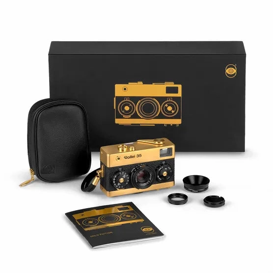 Rollei 35 Limited Edition Gold 35mm Full Frame Film Camera