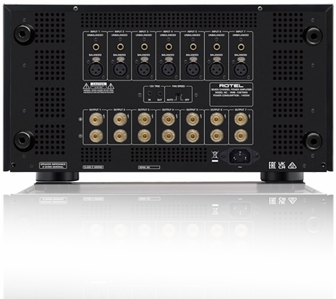 Rotel RMB-1587 MKII 7 Channel Home Theater Amplifier