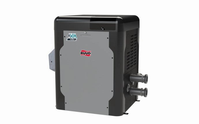 RUUD AVIA HD 264K BTU Propane Pool & Spa Heater  NiTek Heat Exchanger & WiFi Enabled