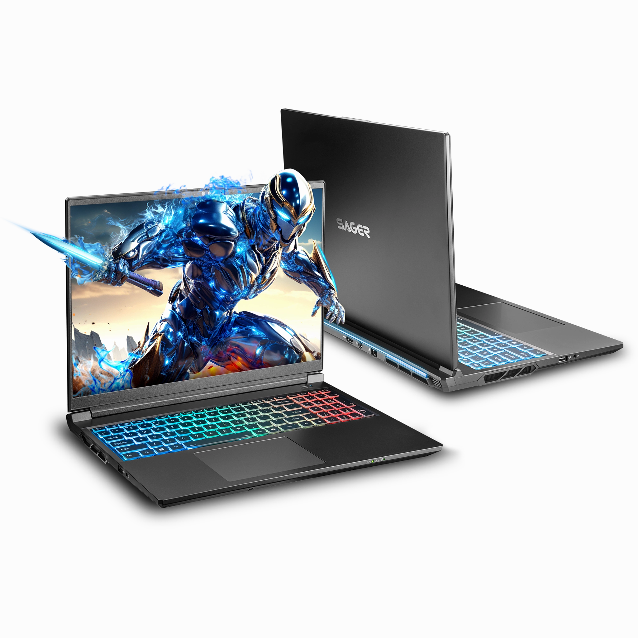 SAGER NP9560R (Clevo X560WNR-G) Gaming Laptop