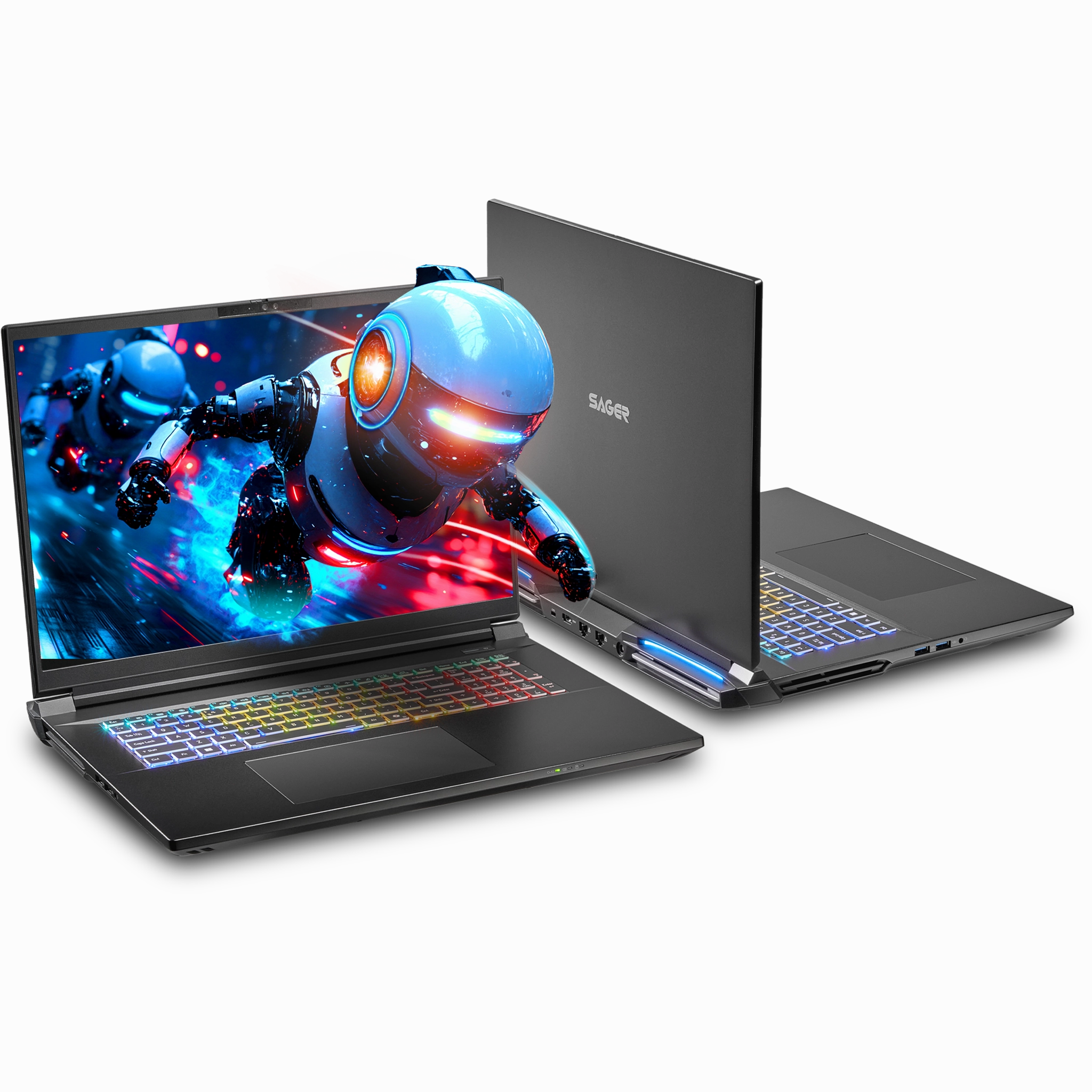 SAGER NP9580S (Clevo X580WNS-G) Gaming Laptop