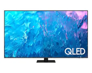 Samsung LED TV 55 , Smart , QLED 4K , 4 HDMI , 2 USB , Satellite Built-in ,Wi-Fi ,HD tv stand, curved tv