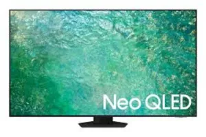 Samsung LED TV 75Inch, Smart AI & Neo QLED 4K, 100Hz, 4HDMI & 2USB, Satellite Built in tv stand, curved tv