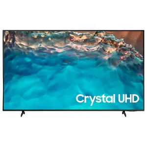 Samsung LED TV 85Inch Smart, Crystal 4K, 3HDMI & 1USB, Satellite Built-in, WiFi tv stand, curved tv