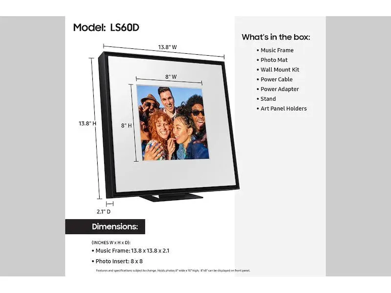 Samsung Music Frame Speaker