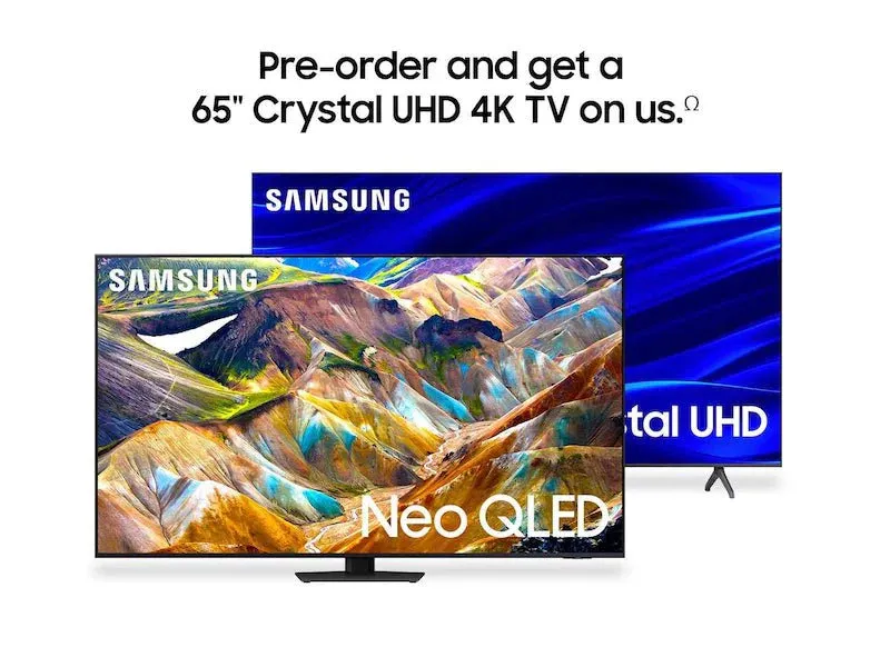 Samsung Neo QLED 4K QN85D TV Screen
