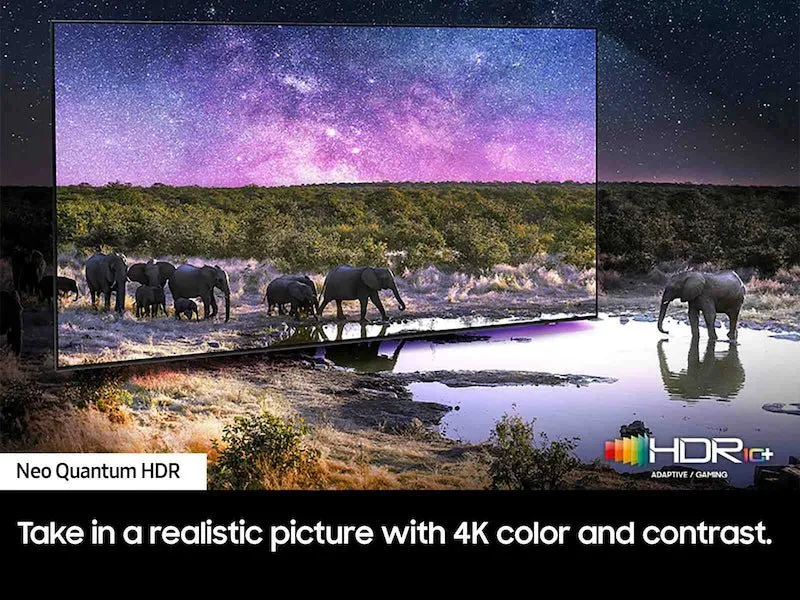 Samsung Neo QLED 4K QN85D TV Screen