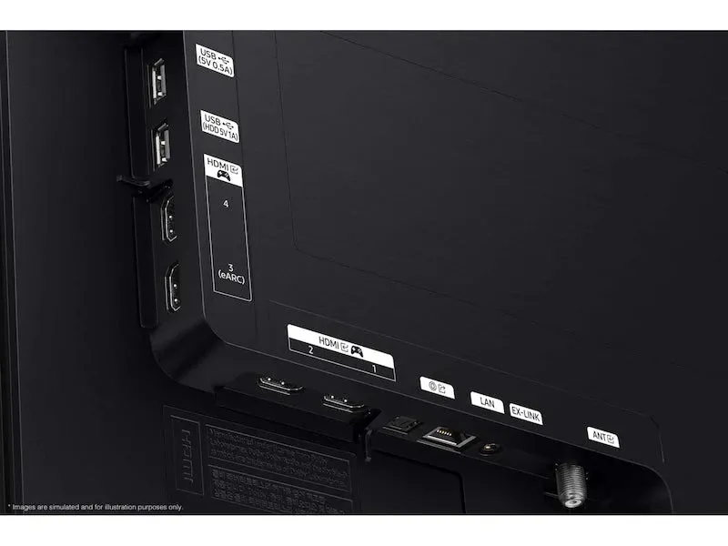 Samsung OLED S90D TV Screen