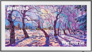 Samsung The Frame Art LED 75Inch, Smart, QLED, 4 HDMI, 2 USB, HDR10  tv stand, curved tv