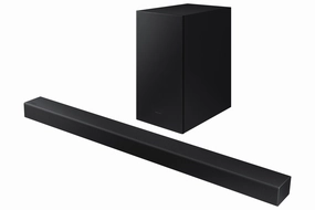 Samsung 300W 2.1ch Soundbar - HW-A450 tv wall mount, 55 inch tv