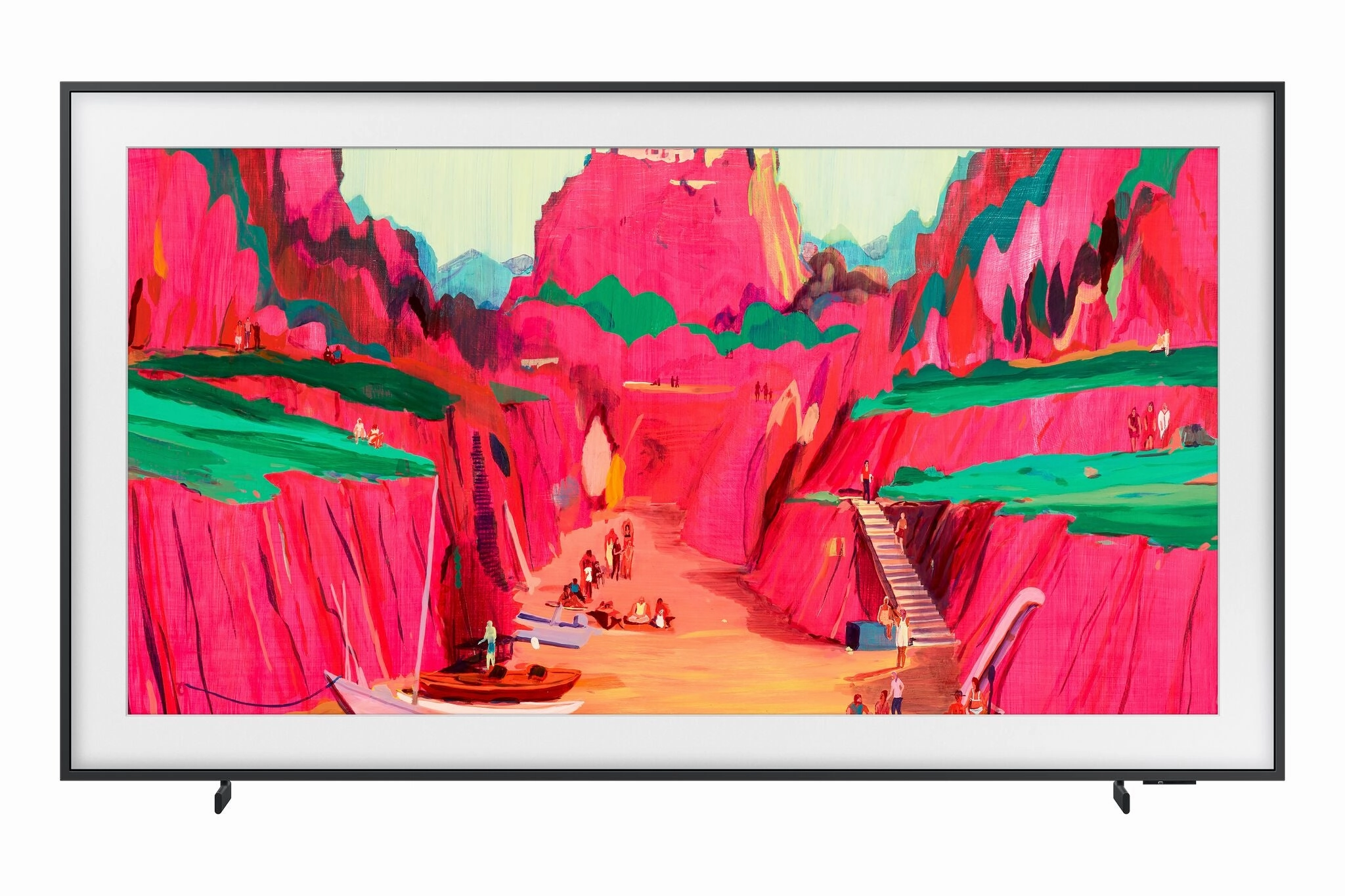 Samsung 75" 4K Frame Pro Smart NEO QLED TV - QN75LS03FWFXZC tv wall mount, 55 inch tv