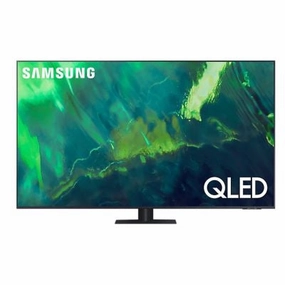 Samsung 75Inch QLED Lite 4K TV, HDR10 , SMART ,3HDMI ,2USB, Satellite Built-in tv stand, curved tv