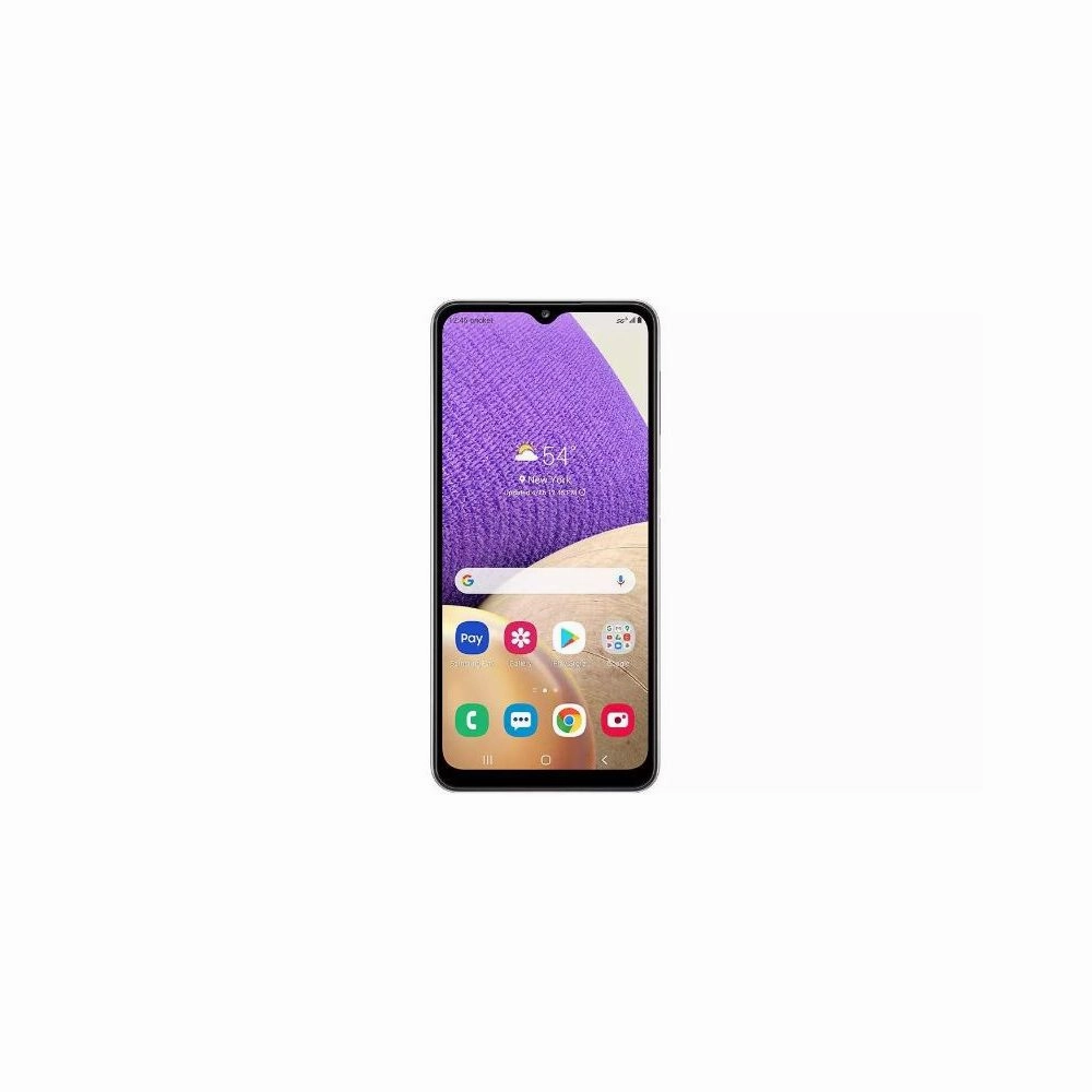 Samsung 83670628 Cricket Prepaid A32 5G (64GB) - White Cell Phone