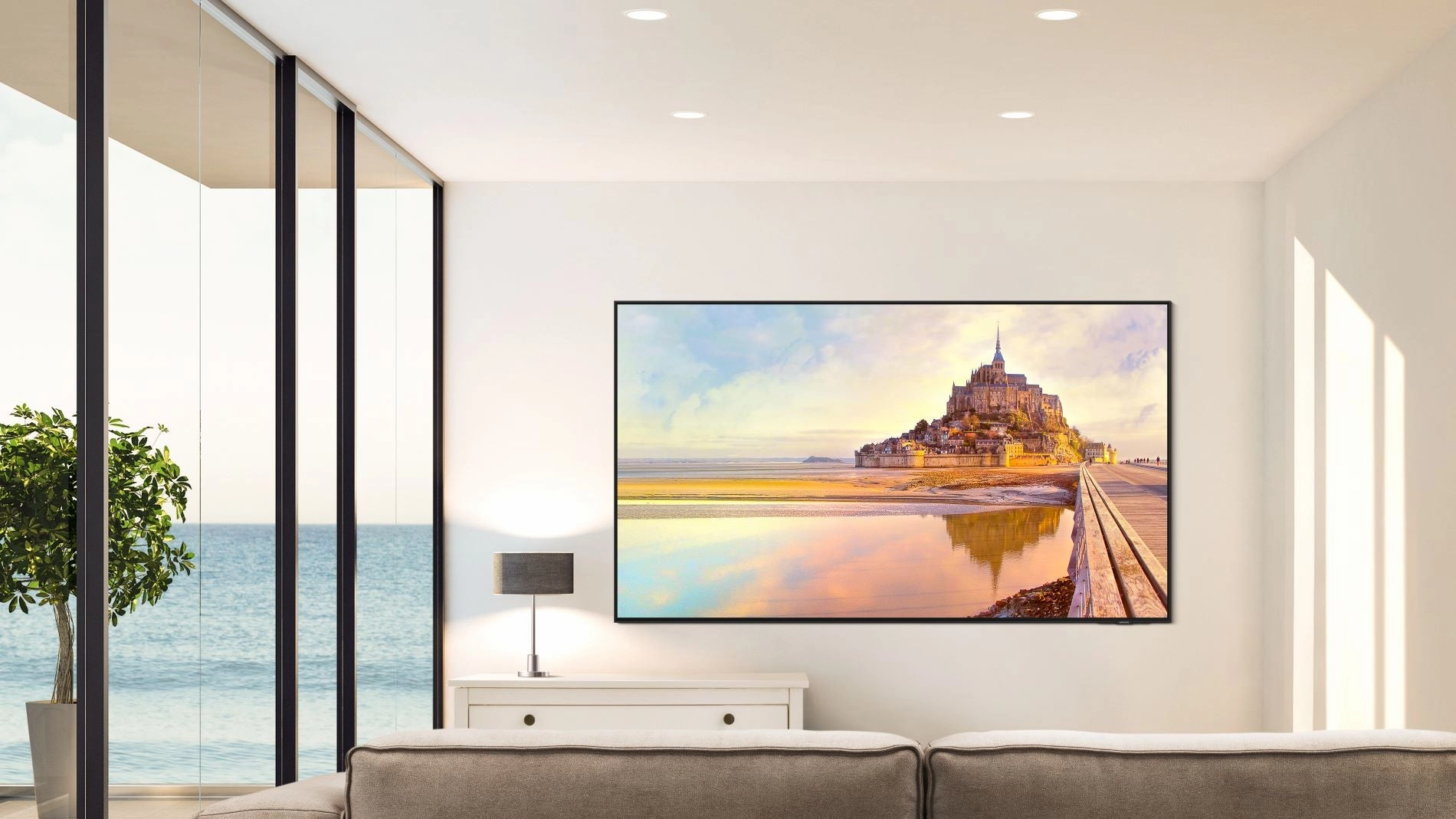 Samsung 85 Neo QLED 4K Tizen Smart TV QN90D - QN85QN90DAFXZC