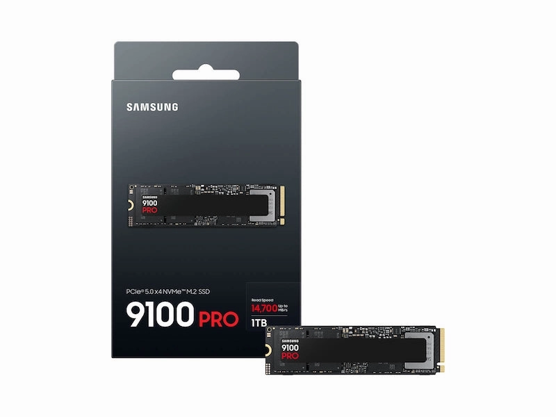 Samsung 9100 PRO 1 TB NVMe M.2, 14,700 MB/s Internal SSD
