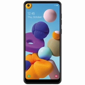 Samsung Galaxy A21 32GB 6.5 Inch Infinity Display Black Cellular Straight Talk SM-A215UZKAXAA - Prepaid Smartphone Cell Phone