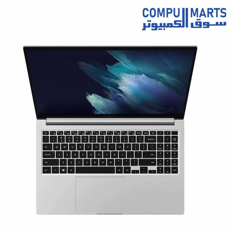 SAMSUNG Galaxy Book, Intel Core i7-1165G7, RAM 16GB, 512 GB SSD, Intel Iris Xe, 720P HD Mystic Silver , Windows 11