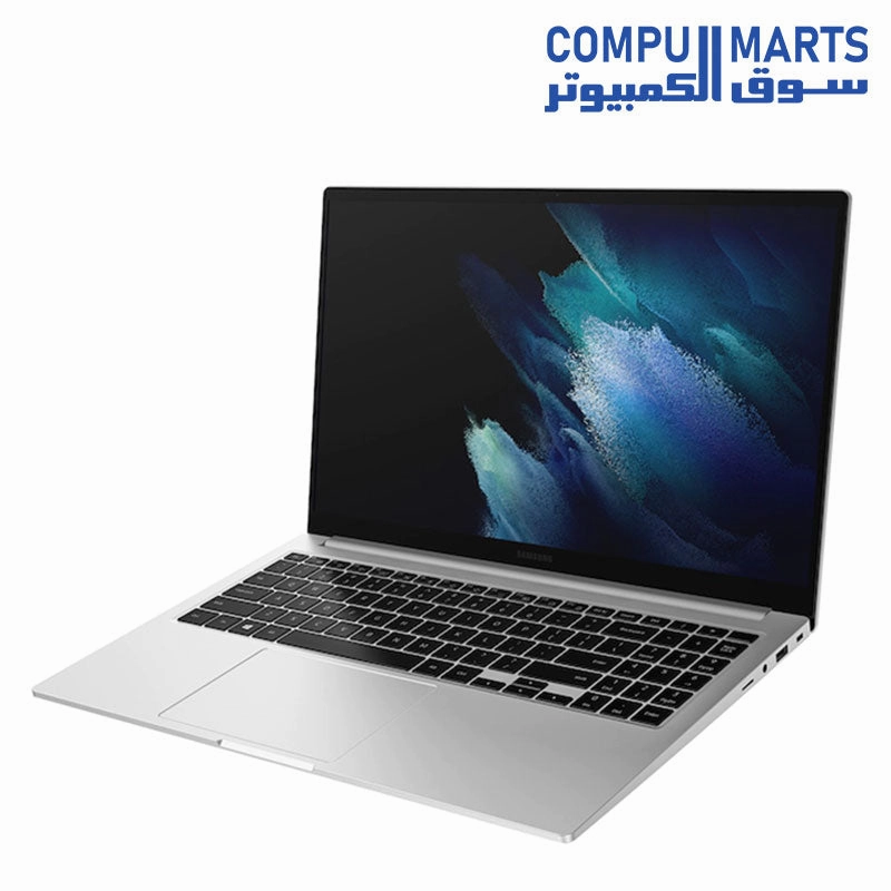 SAMSUNG Galaxy Book, Intel Core i7-1165G7, RAM 16GB, 512 GB SSD, Intel Iris Xe, 720P HD Mystic Silver , Windows 11