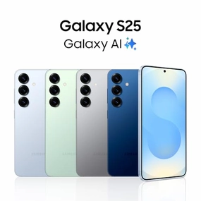 Samsung Galaxy S25 SM-S931UZSAXAA Unlocked Android Smartphone 128GB 50MP Camera 8K Video Long Battery Life Silver Shadow Cell Phone
