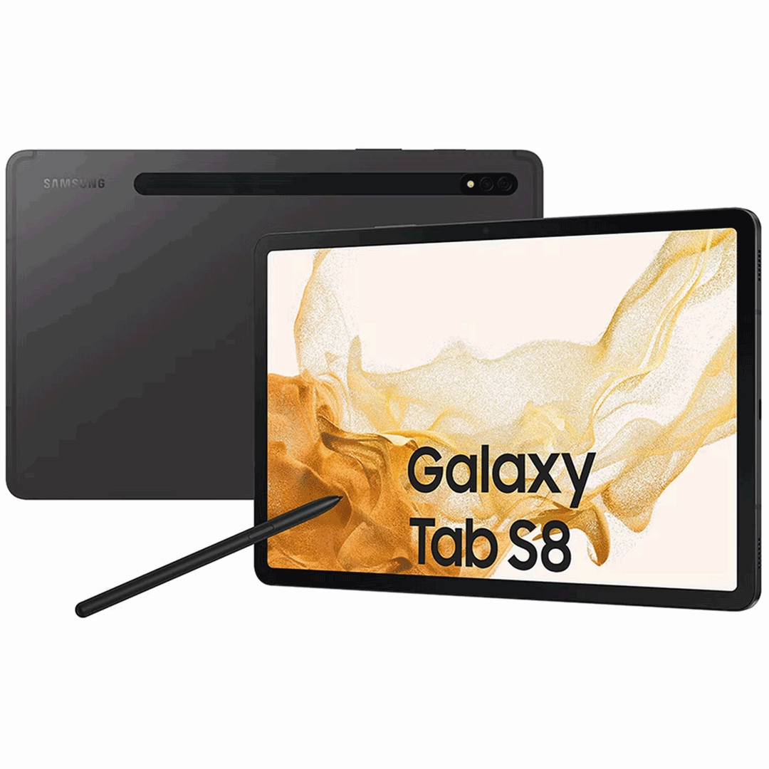 Samsung Galaxy Tab S8 11" | 128GB | Graphite tablet stand, tablet keyboard