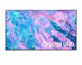 Samsung Led Tv 75Inch, Smart Crystal 4K, 3HDMI & 1USB, Satellite Built-In, WiFi tv stand, curved tv