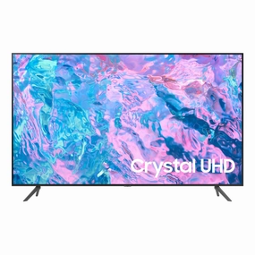 Samsung Led Tv Smart Crystal 4K, 55Inch, 3 HDMI 1 USB, Satellite Built-In, Wifi tv stand, curved tv