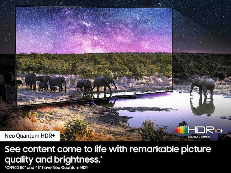 Samsung Neo QLED 4K QN90D TV Screen