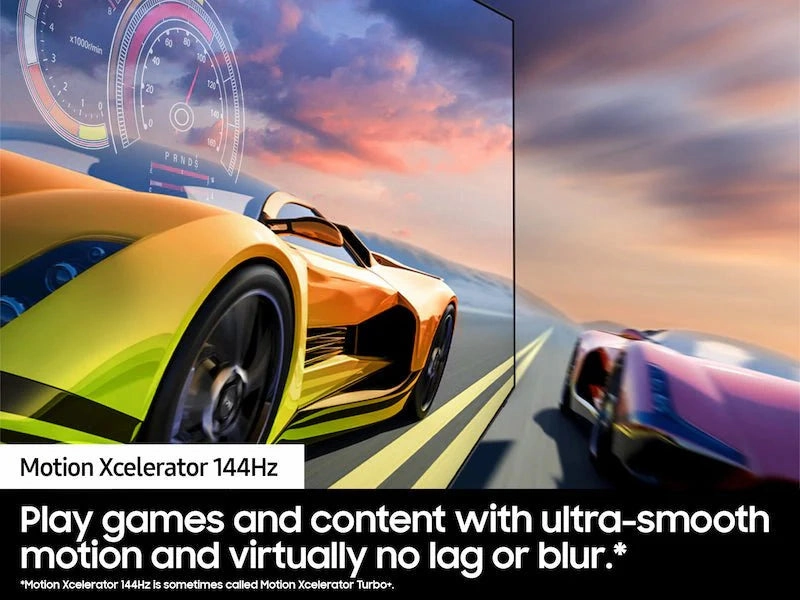 Samsung OLED S90D TV Screen