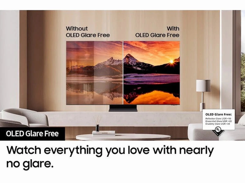 Samsung OLED S95D TV Screen