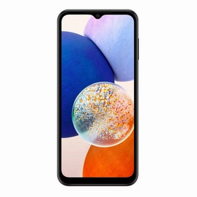 SAMSUNG SM-A146U Galaxy A14 6.5'' Metro by T-Mobile 5G 4GB RAM 64GB Storage Prepaid Smartphone, Black Cell Phone