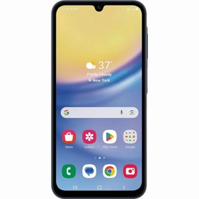 Samsung SM-A156U Galaxy A15 5G 6.5'' 4GB RAM 128GB Storage AT&T Prepaid Smartphone, Blue Black Cell Phone