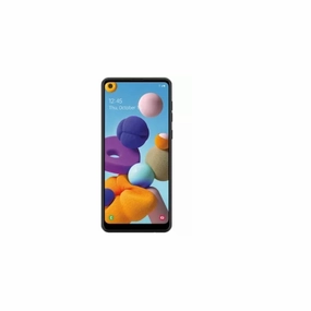 Samsung SM-S215DL Galaxy A21 4G Prepaid Smartphone Gsm (32GB) - Black Straight Talk/TracFone Cell Phone