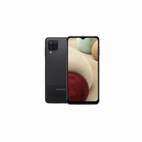 Samsung SPHA125UANB Galaxy A12 32GB 3GB RAM U.S. Cellular Black 6.5" HD  16MP Android Smartphone Cell Phone