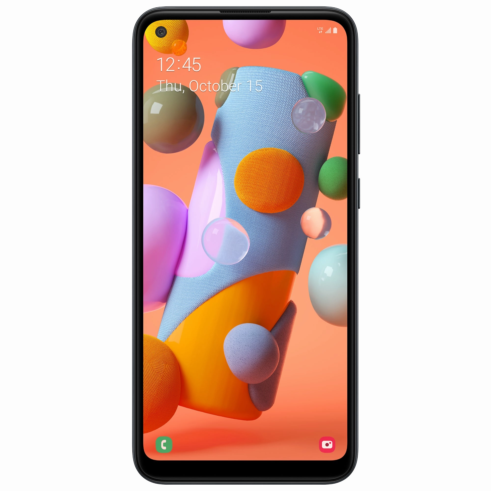 Samsung STSAS115DCPWP Galaxy A11 6.4" Smartphone, Straight Talk/TracFone, 32GB Storage, 2 GB RAM, 13 MP Rear 8 MP Front Camera, Android 10 Cell Phone