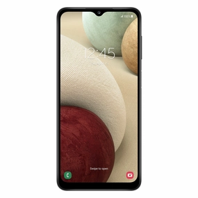 Samsung STSAS127DCPWP Galaxy A12, 32GB, Prepaid Straight Talk Smartphone, Black Cell Phone