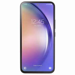 Samsung STSAS546VCPWP Galaxy A54 5G 128GB 6GB RAM Straight Talk/TracFone Black 50MP 6.4" Android Smartphone Cell Phone