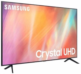 Samsung TV 50, Smart, Crystal 4K, 3 HDMI, 1 USB, Satellite Built-in, Wi-Fi tv stand, curved tv