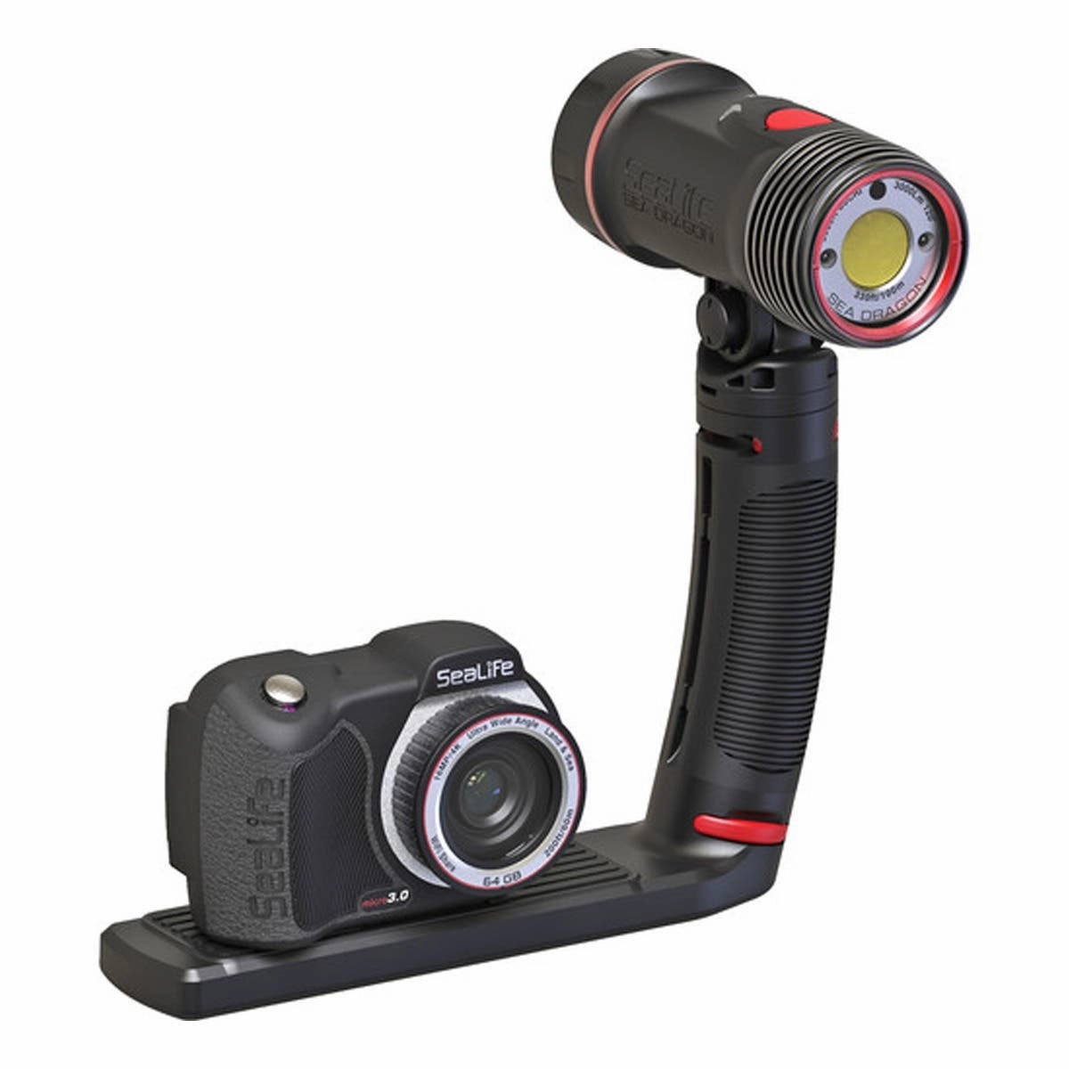 SeaLife Micro 3.0 Underwater Camera & Pro 3000 Auto Light Set