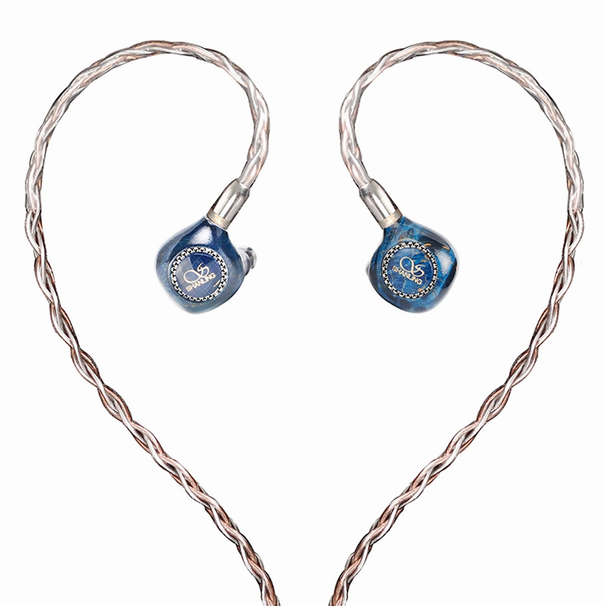 Shanling MG600 In-Ear Monitors (Blue) (Call/Email For Availability) wireless gaming headset, wired headphones