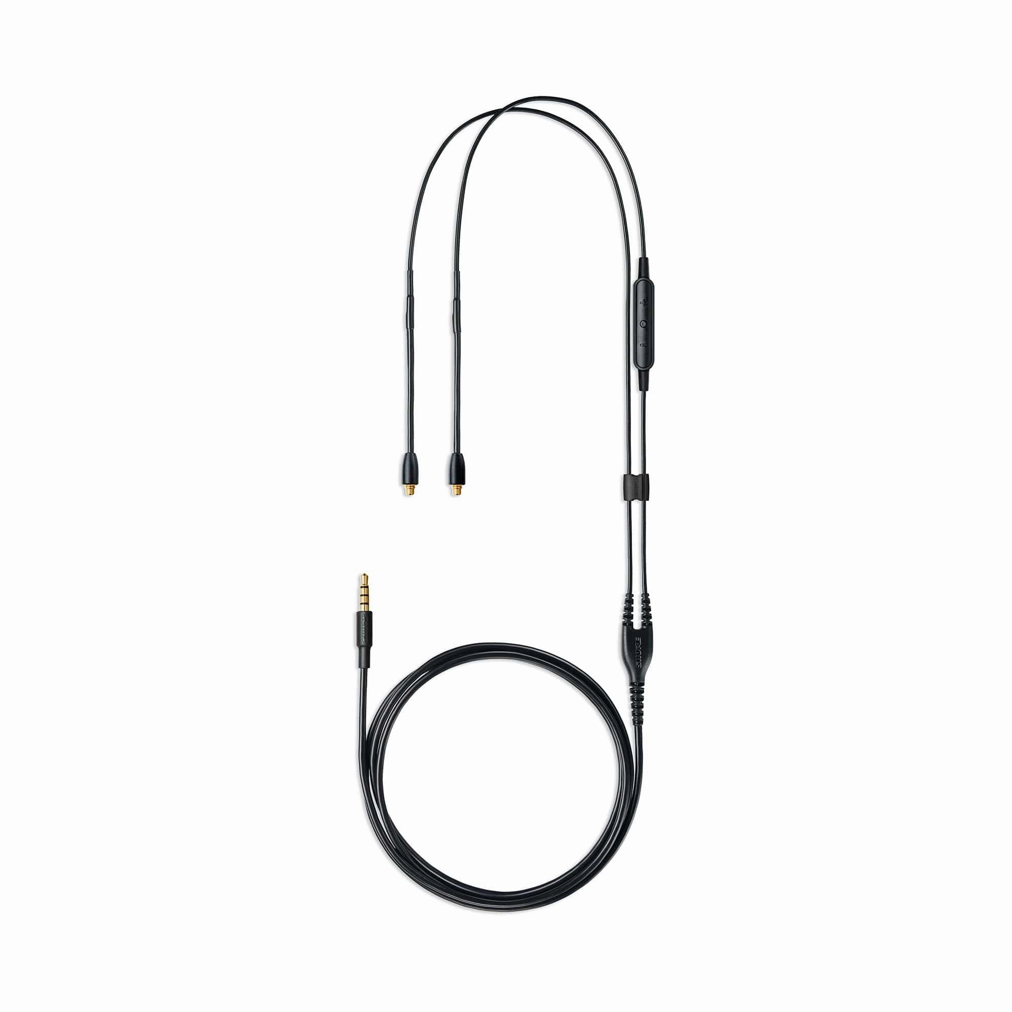 Shure RMCE Replacement Cable with Microphone in ear monitors, dj headphones